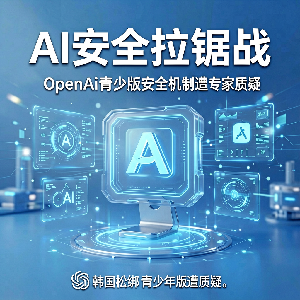 AI安全拉锯战：韩国松绑数据，OpenAI青少年版遭质疑