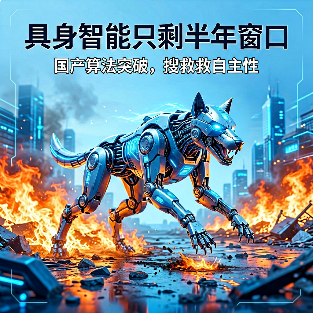 具身智能只剩半年窗口，AI机器狼冲进火场实战