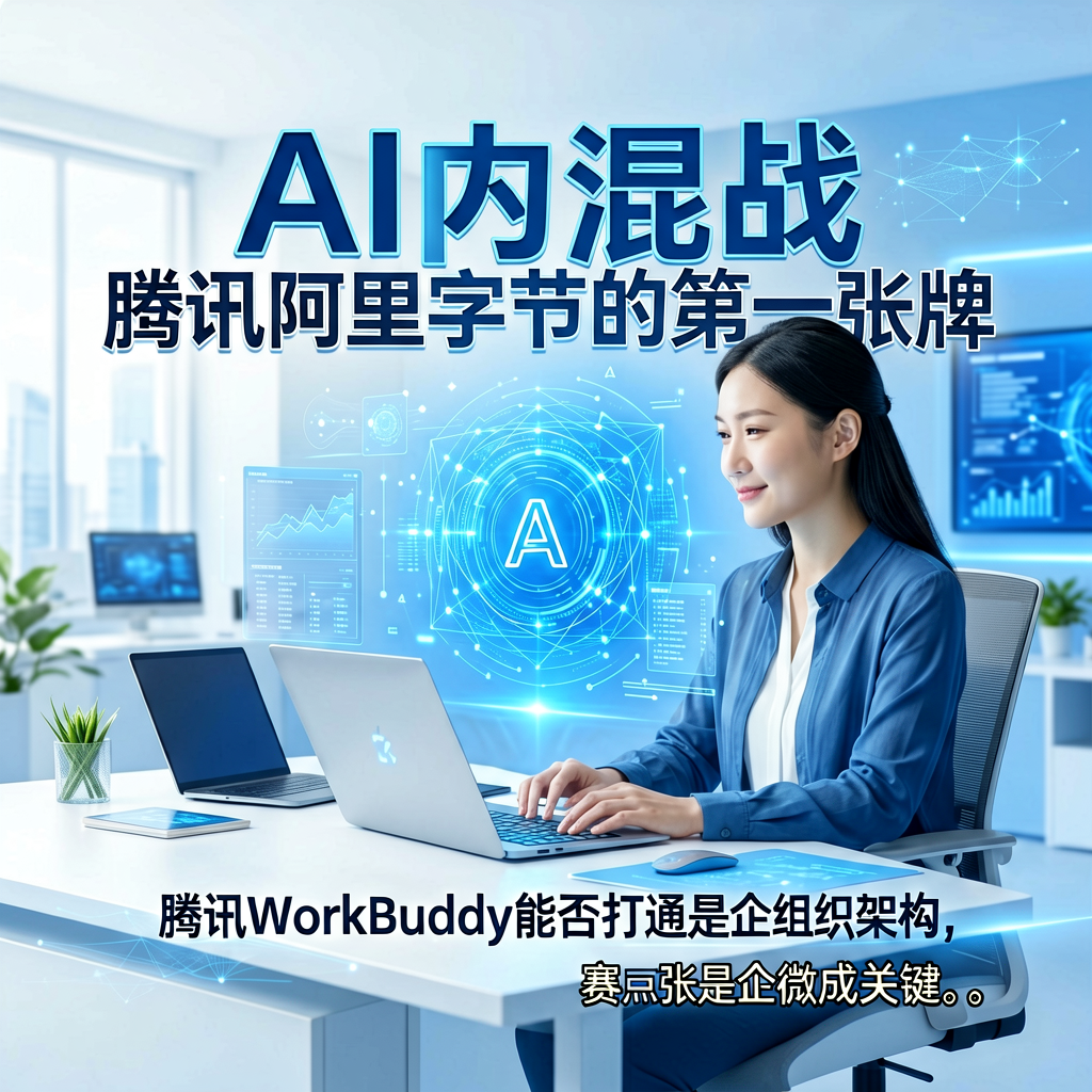 AI办公混战：腾讯阿里字节的第一张牌，竟是组织架构