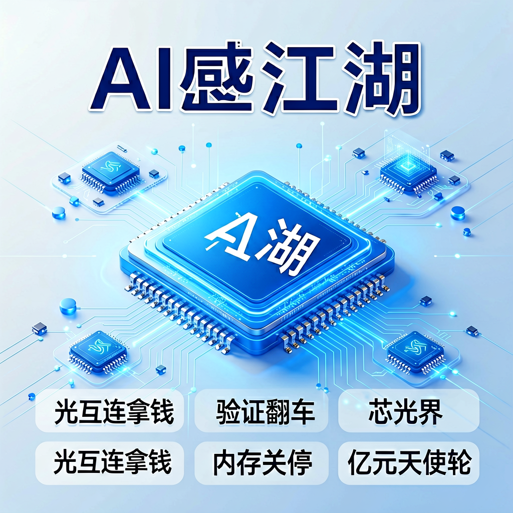 AI芯片江湖：光互连拿钱，验证翻车，内存店关停