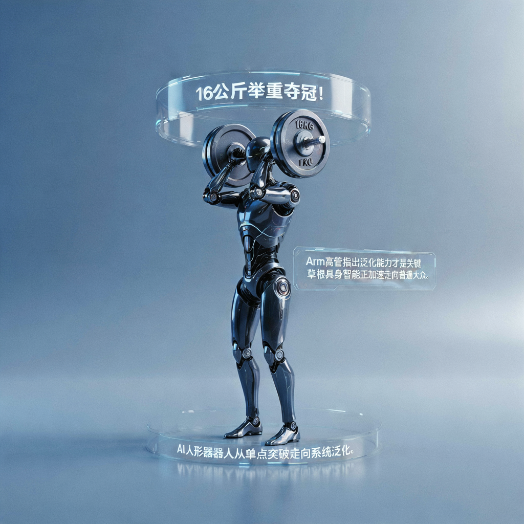 16公斤举重夺冠！AI人形机器人从单点突破走向系统泛化