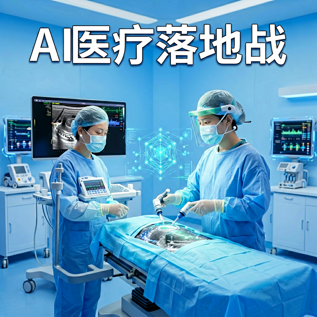 AI医疗落地战：超声机器人主刀，仅靠治愈癌症还不够