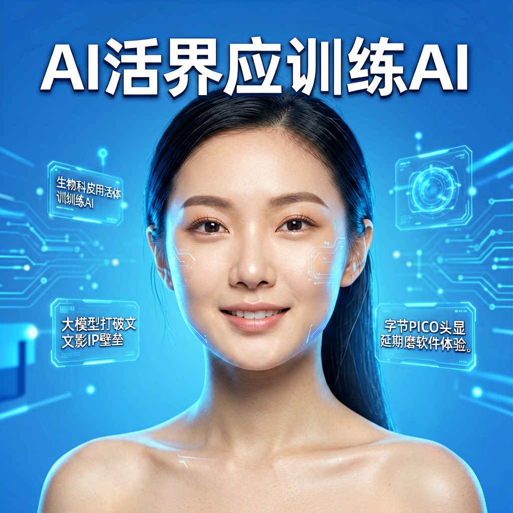 用活体皮肤训练AI，大模型重塑美妆与影视IP新玩法