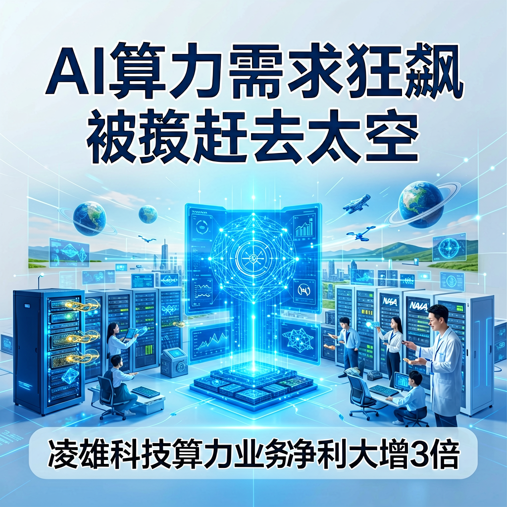 AI算力需求狂飙，数据中心被赶去太空