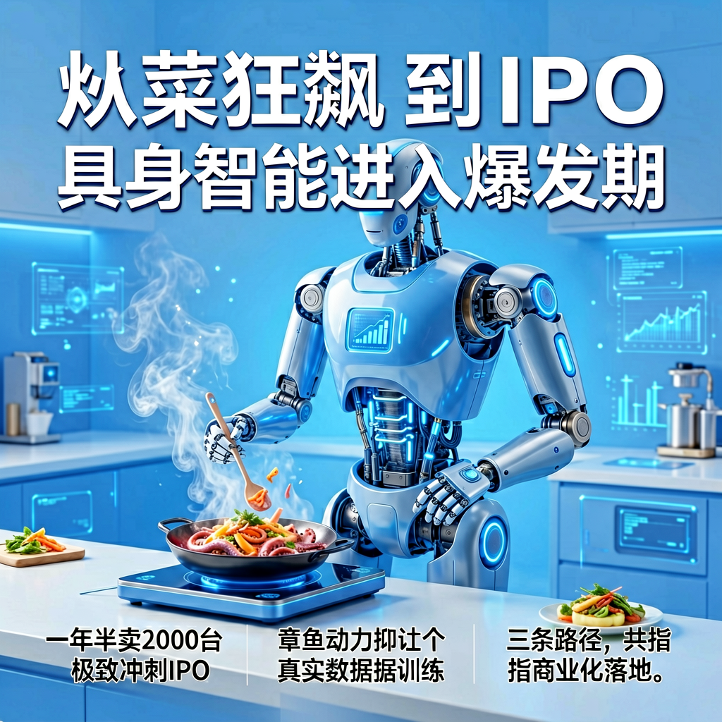 AI机器人狂飙：从炒菜到IPO，具身智能进入爆发期