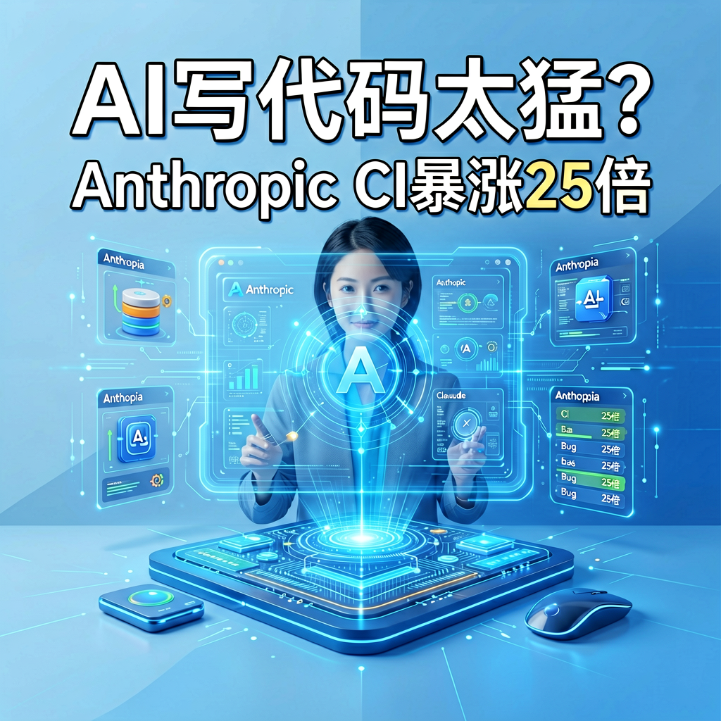 AI写代码太猛？微软崩溃，Anthropic CI暴涨25倍