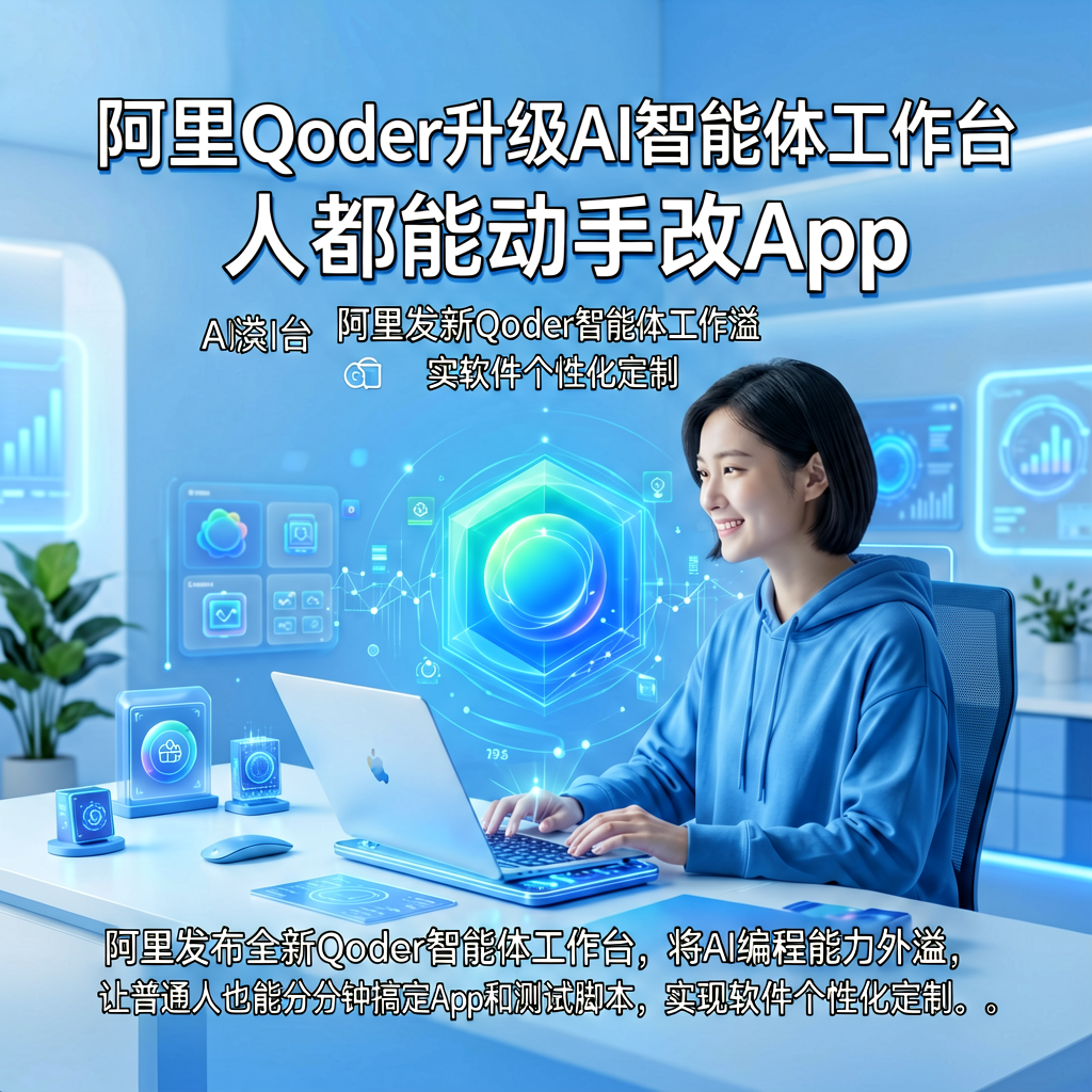 阿里Qoder升级AI智能体工作台，人人都能动手改App