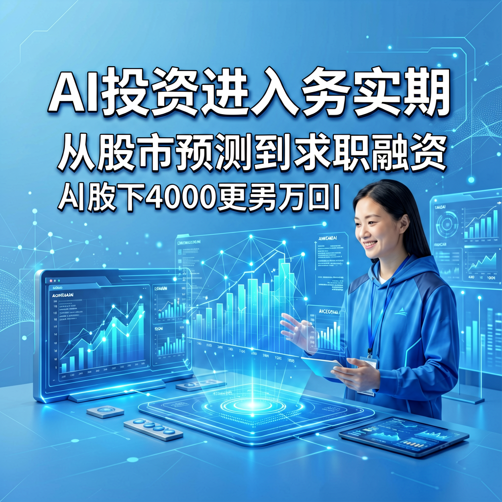 AI投资进入务实期：从股市预测到求职融资，只看回报