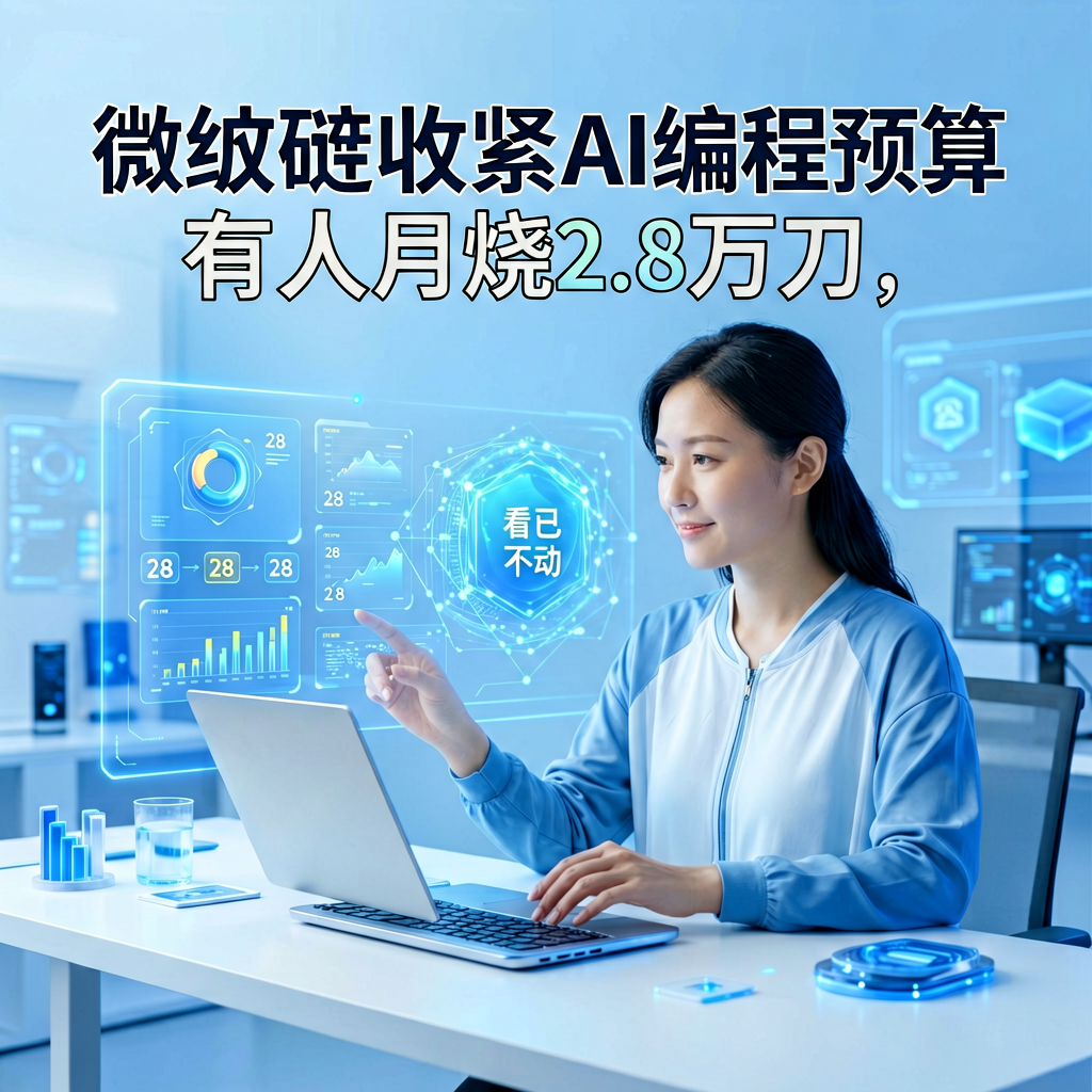 微软收紧AI编程预算：有人月烧2.8万刀，有人已不看代码