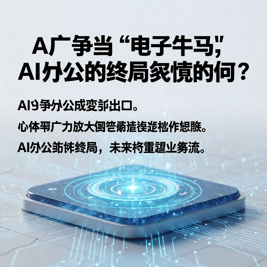 大厂争当“电子牛马”，AI办公的终局究竟在哪？
