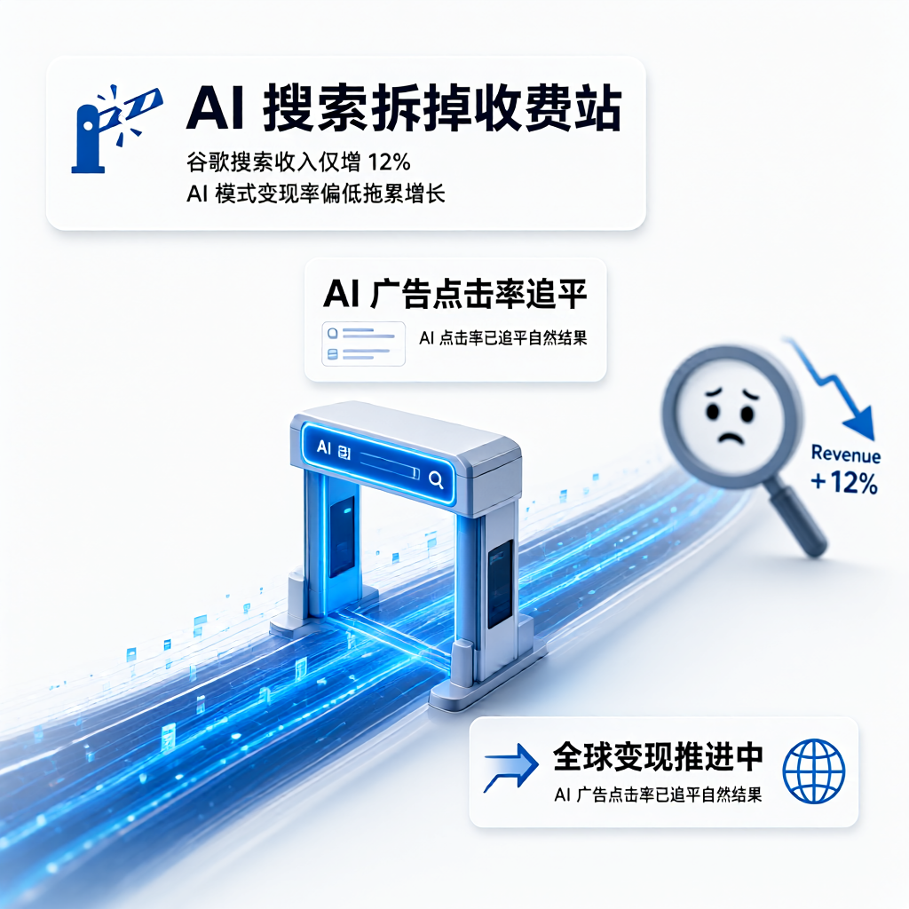 AI搜索拆掉收费站，谷歌广告先慌了