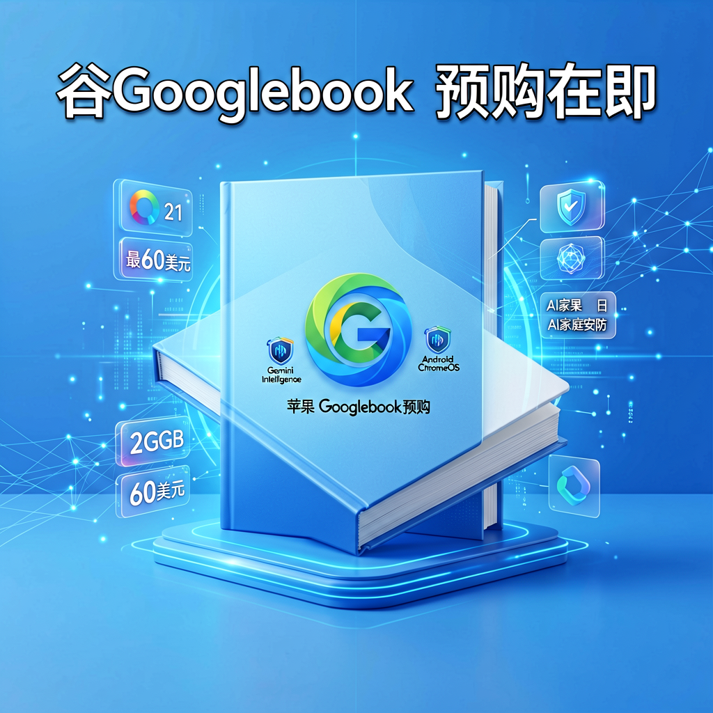 谷歌Googlebook预购在即，苹果AI家庭安防月费最高60美元
