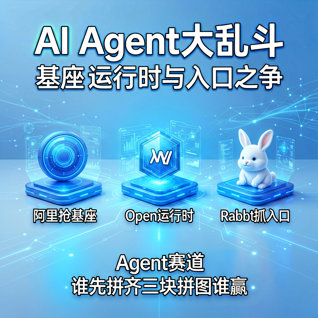 AI Agent大乱斗：基座、运行时与入口之争