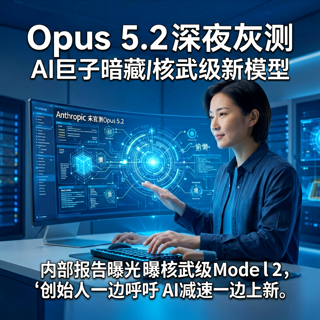 Opus 5.2深夜灰测，AI巨头暗藏核武级新模型