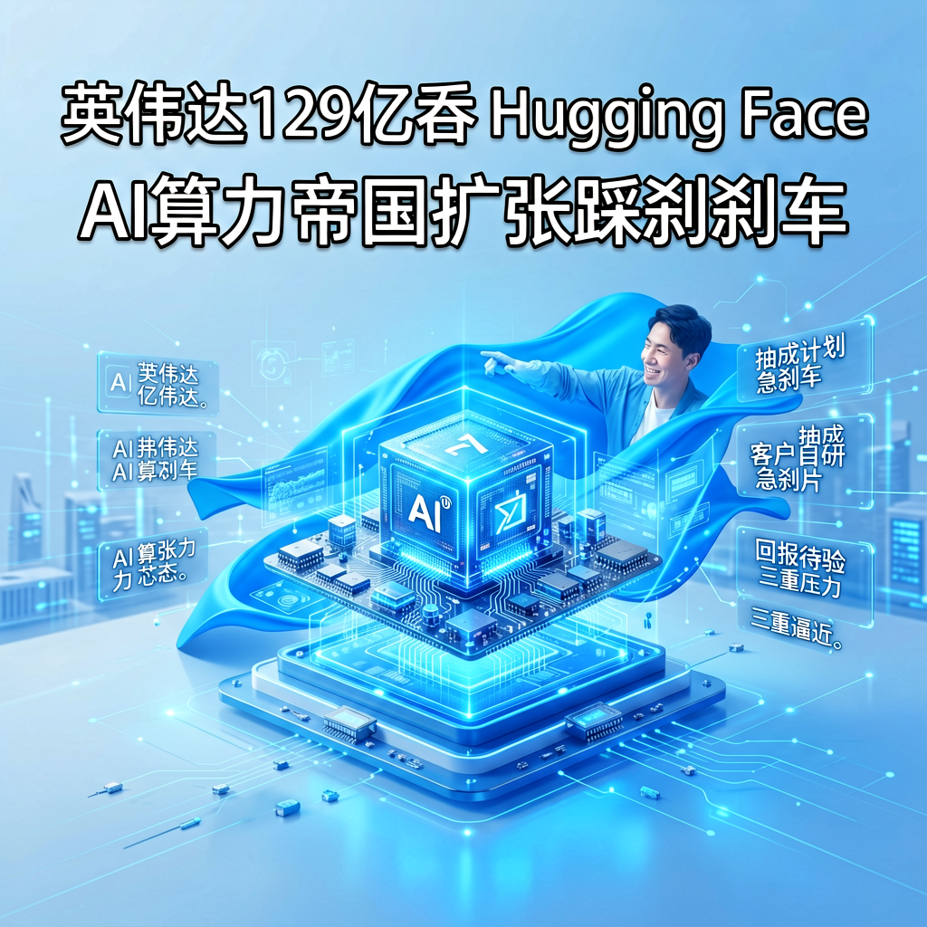 英伟达129亿吞Hugging Face，AI算力帝国扩张踩刹车