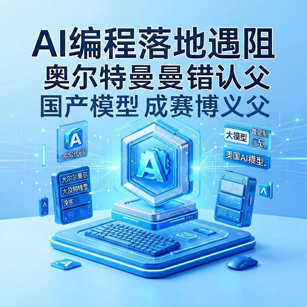 AI编程落地遇阻：奥尔特曼认错，国产模型成赛博义父