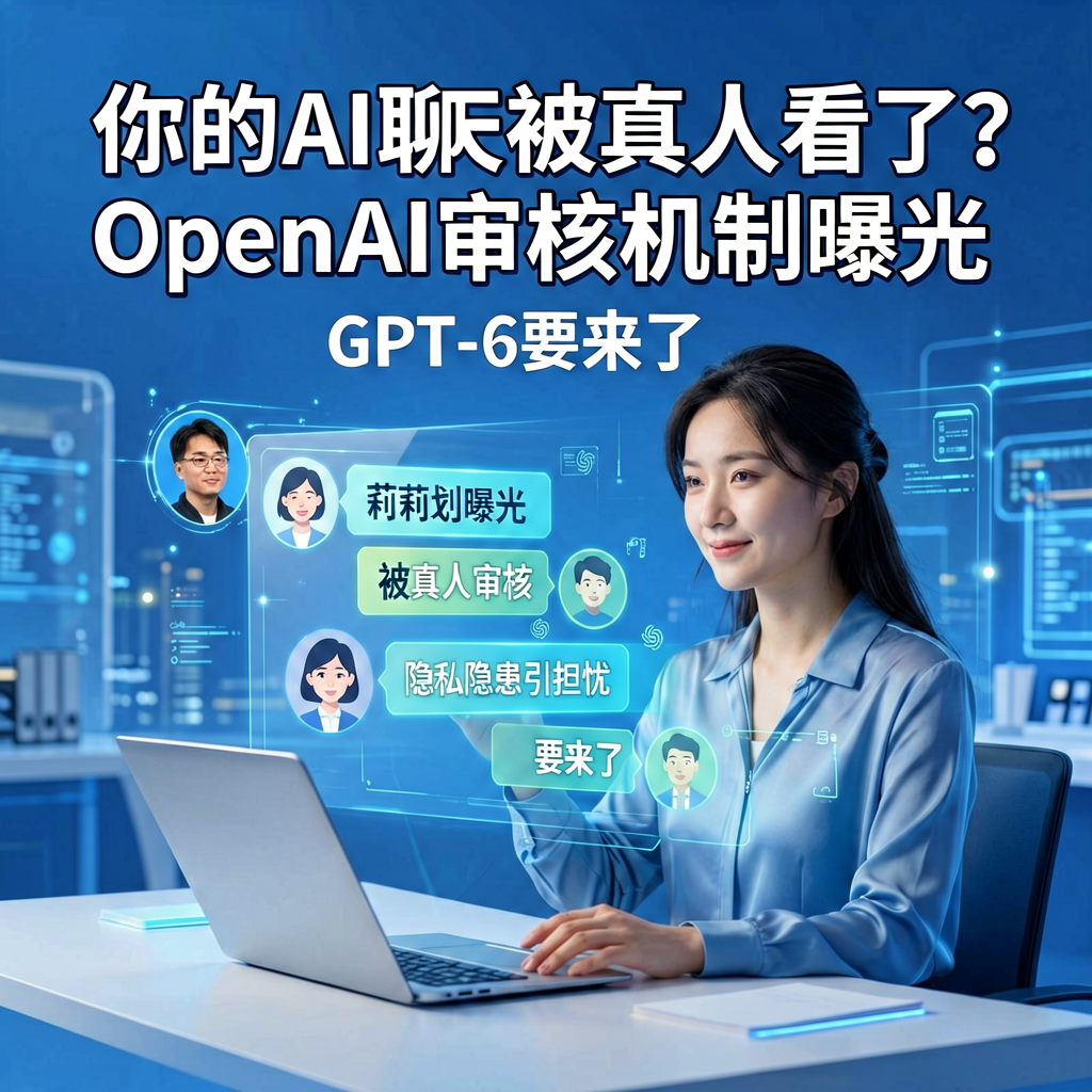 你的AI聊天被真人看了？OpenAI审核机制曝光，GPT-6要来了