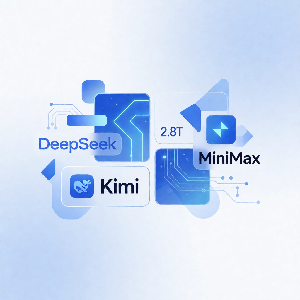DeepSeek、Kimi、MiniMax齐出手，开源AI模型卷向海外