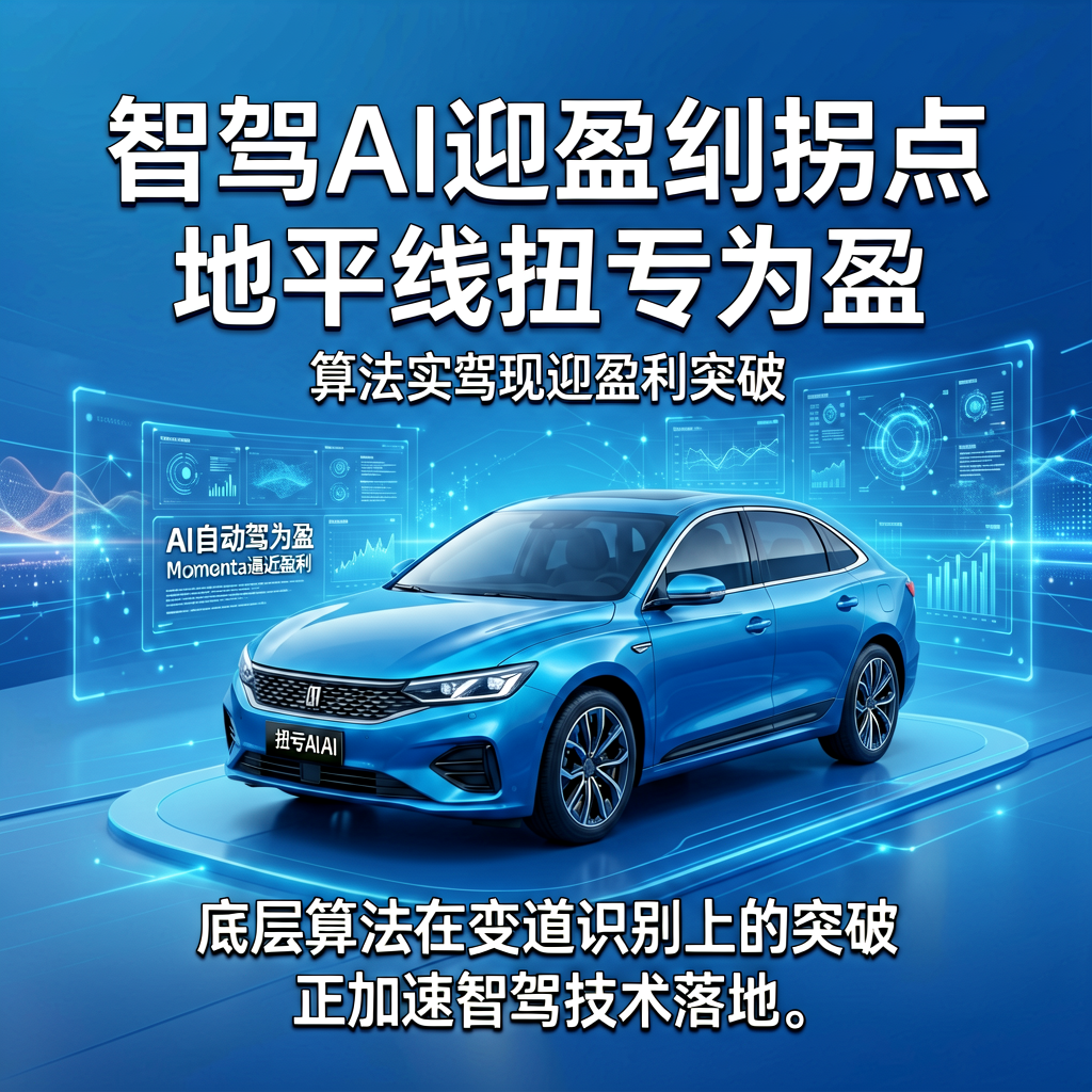 智驾AI迎盈利拐点：地平线扭亏为盈，算法实现新突破