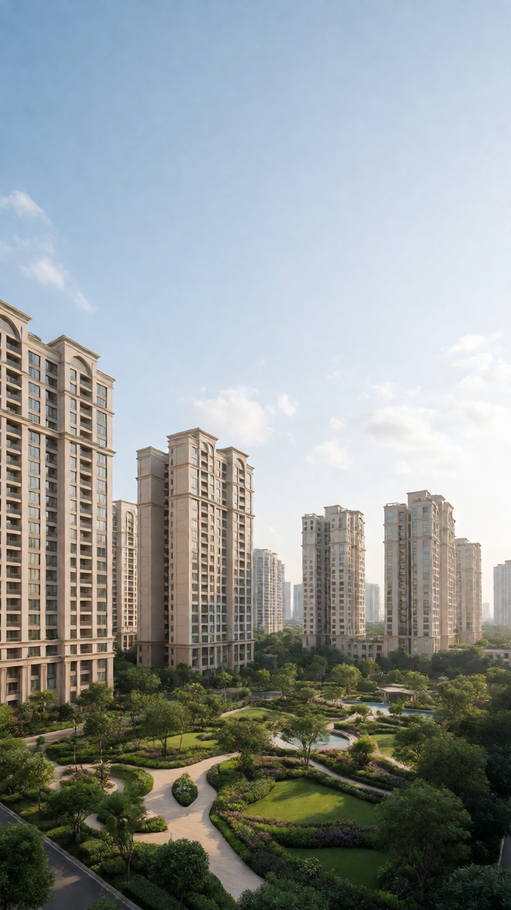 Studio to 4 BHK homes with 200+ amenities at Sattva City, spread across 50 — 9:16