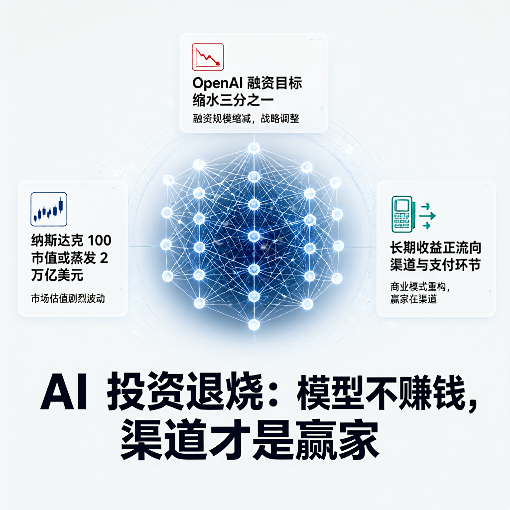 AI投资退烧：模型不赚钱，渠道才是赢家