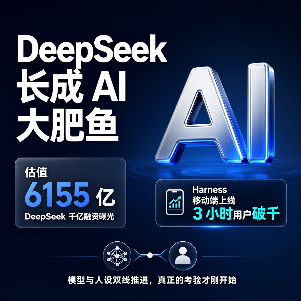 估值6155亿、应用3小时破千，DeepSeek长成AI大肥鱼