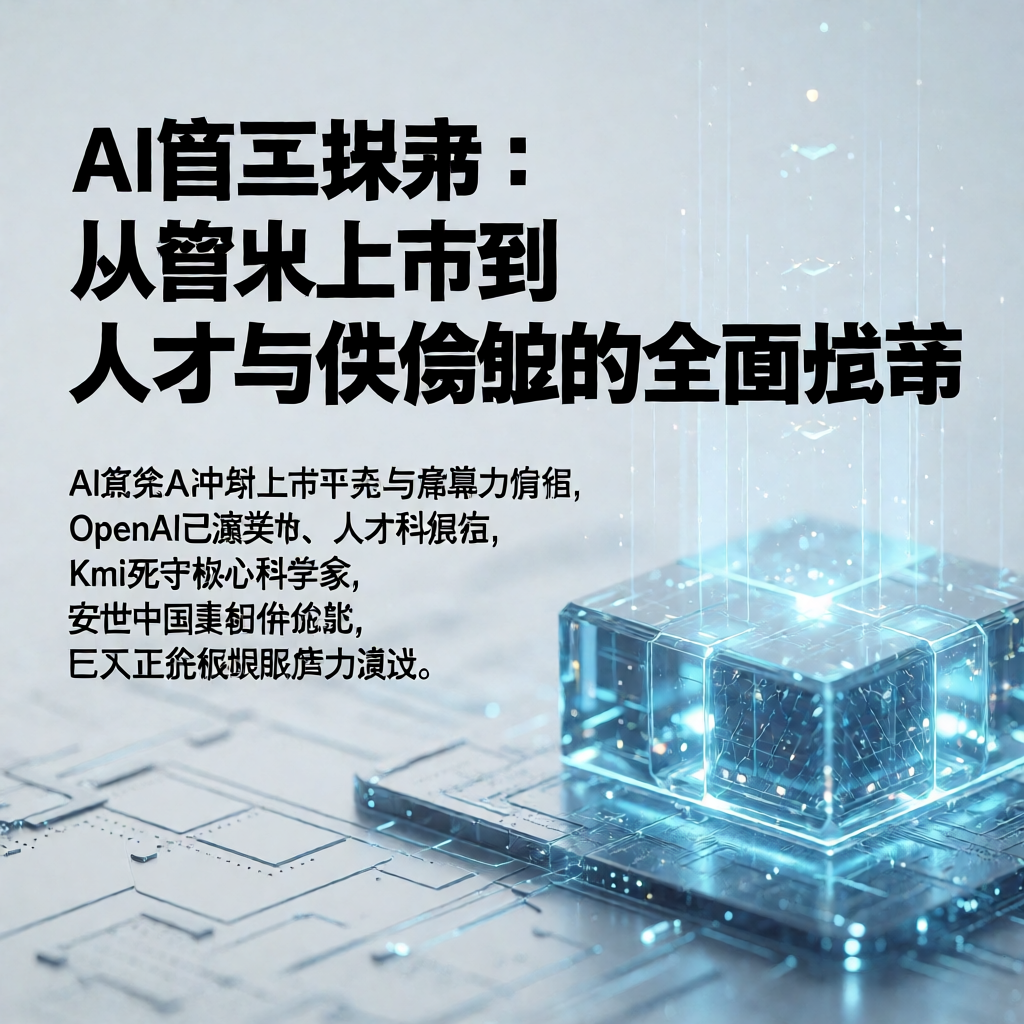 AI巨头博弈：从资本上市到人才与供应链突围