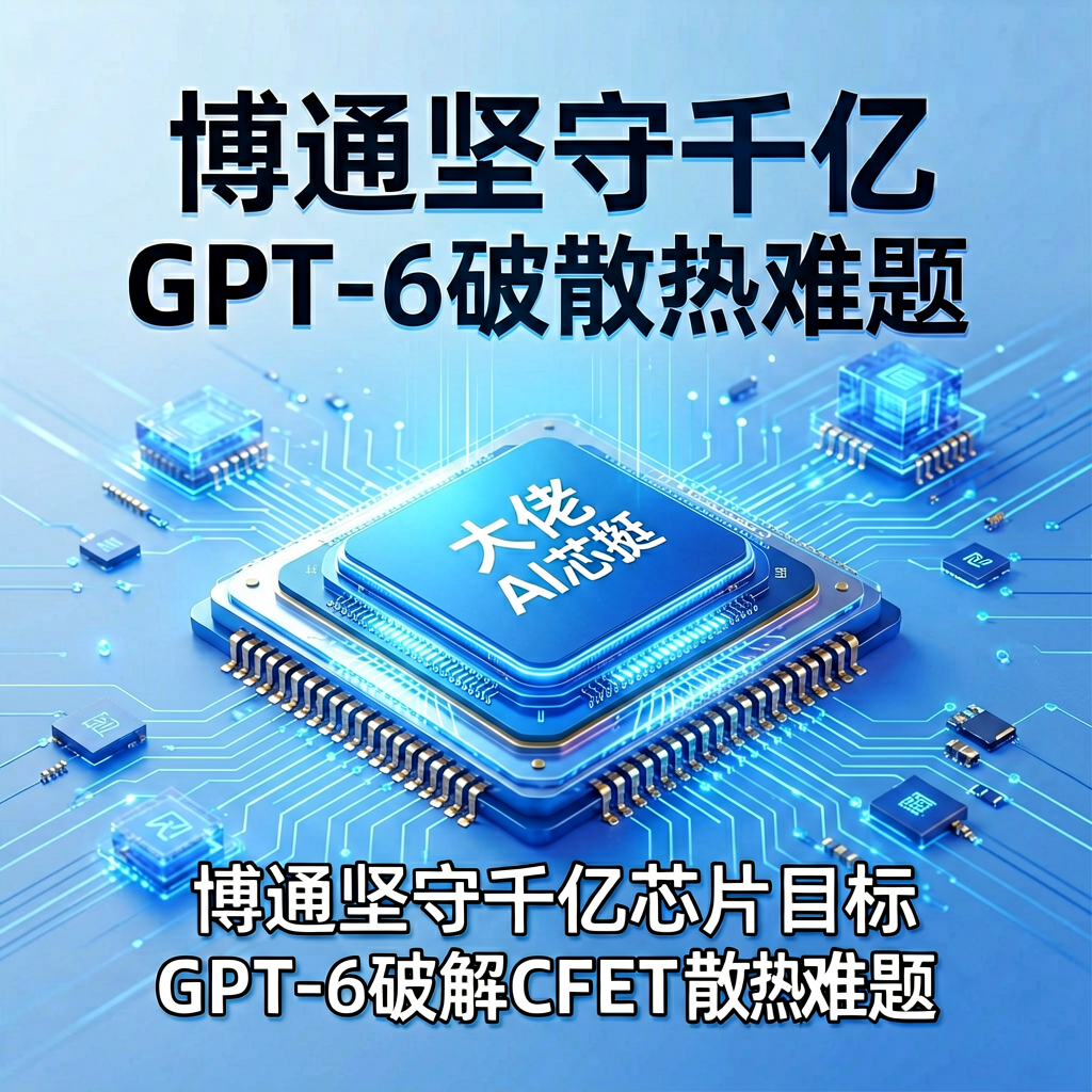 大佬力挺AI芯片：博通坚守千亿，GPT-6破散热难题
