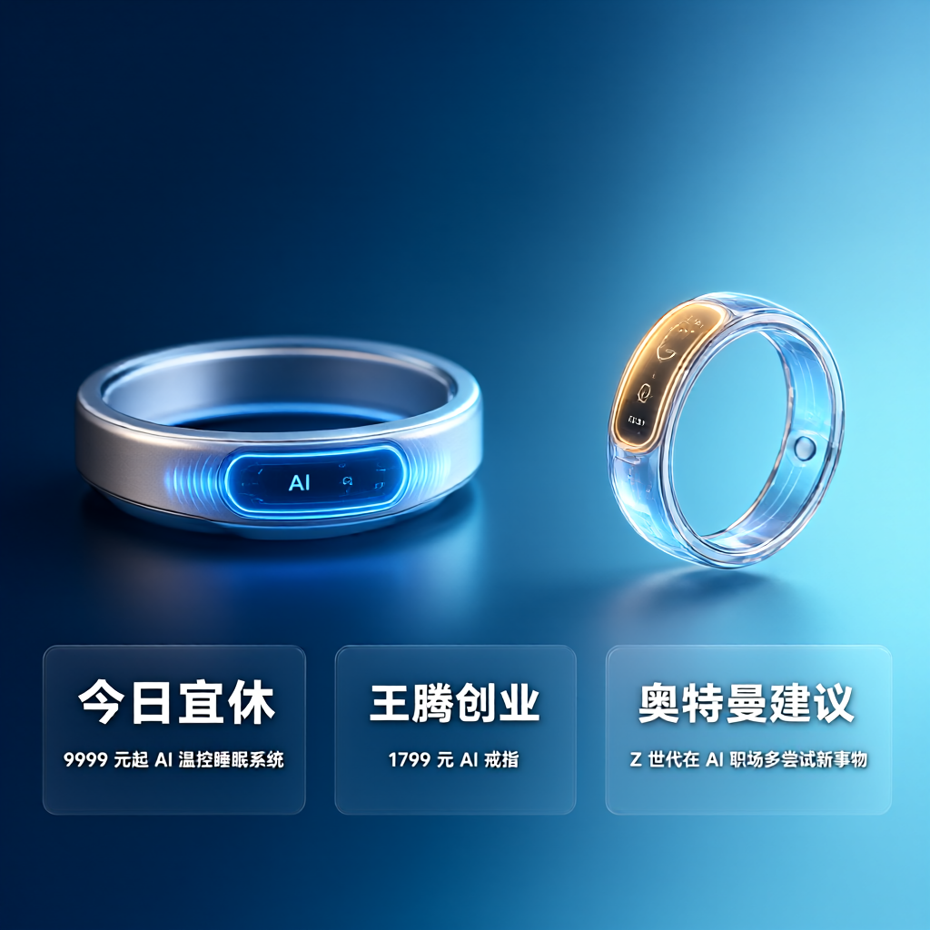 AI硬件扎堆落地：万元睡眠系统与1799元戒指