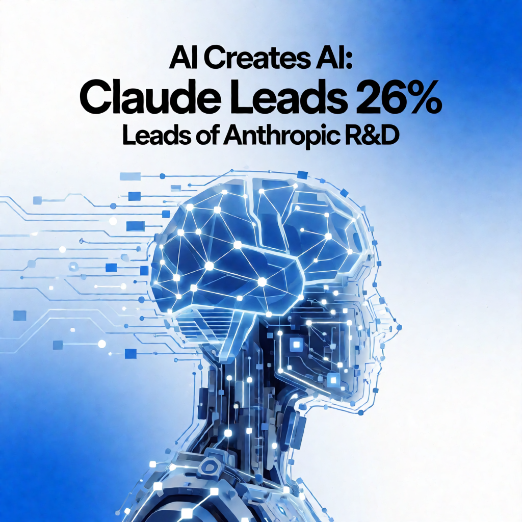 AI造AI：Claude已主导Anthropic 26%研发