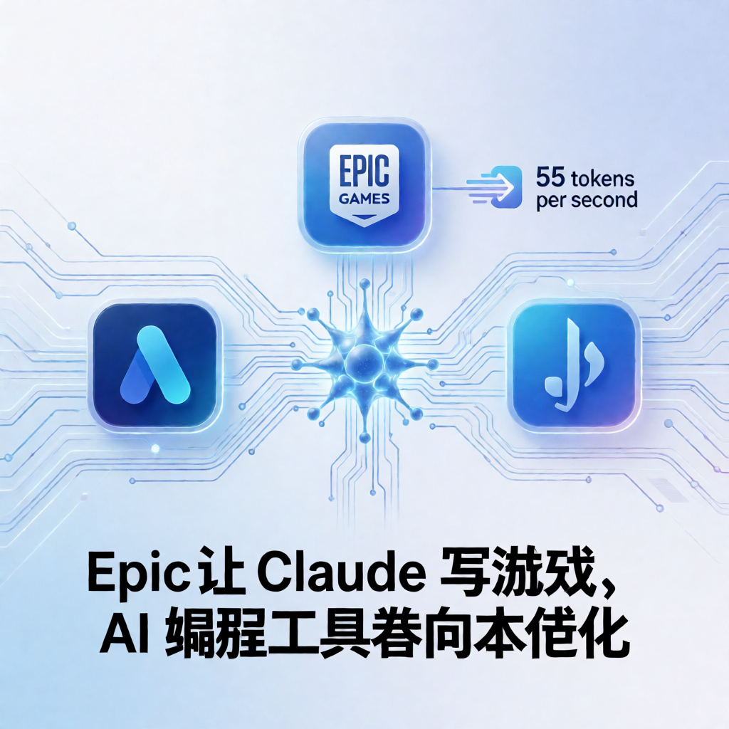 Epic让Claude写游戏，AI编程工具卷向本地化