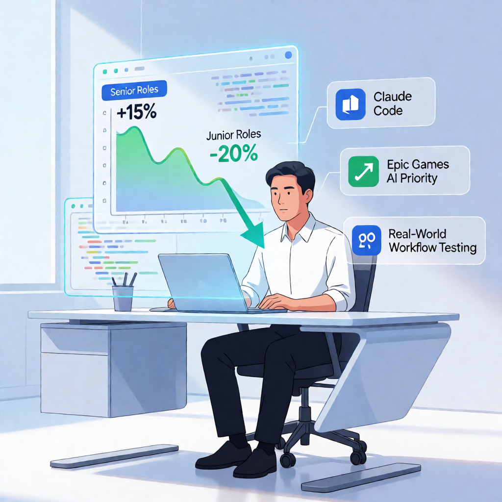 AI写代码不抢饭碗？初级码农就业反降20%