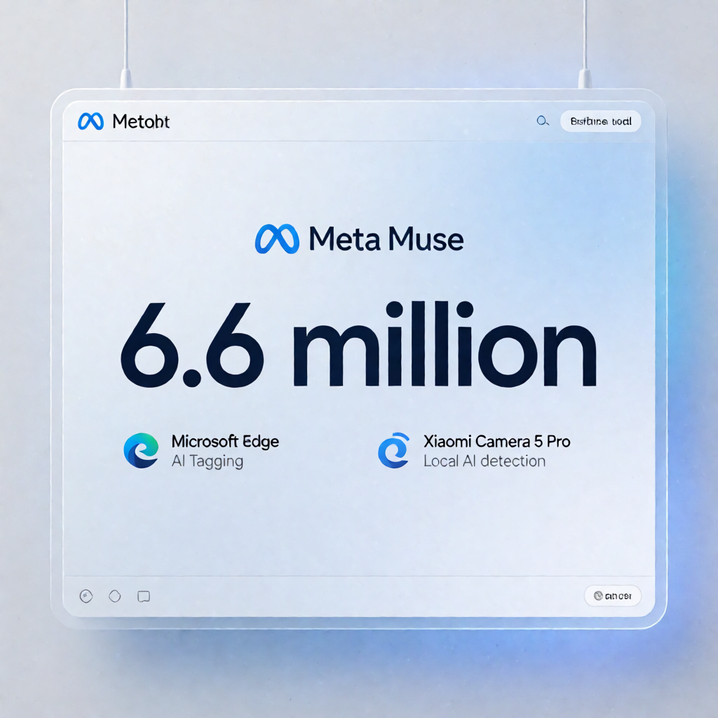 Meta Muse上线一月破660万，AI硬件软件齐提速