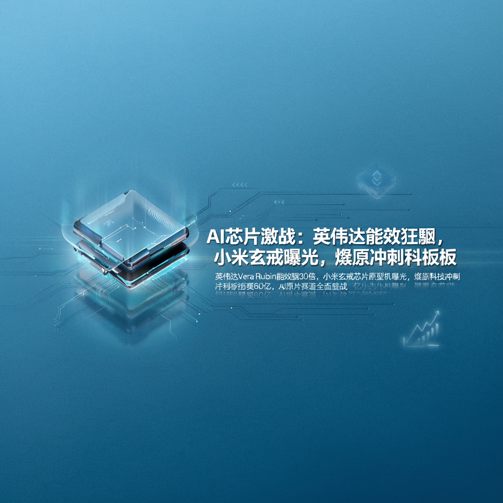 AI芯片激战：英伟达能效狂飙，小米玄戒曝光，燧原冲刺科创板