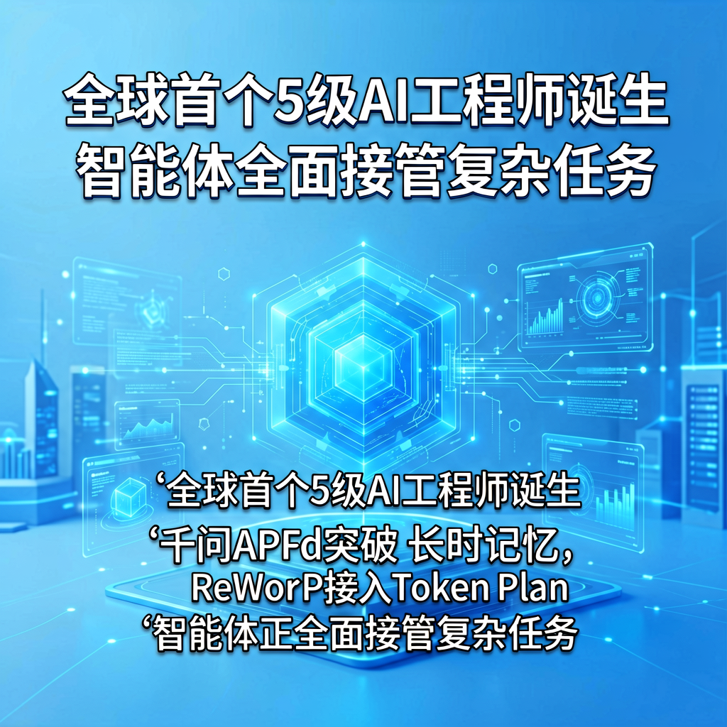 全球首个5级AI工程师诞生，智能体全面接管复杂任务