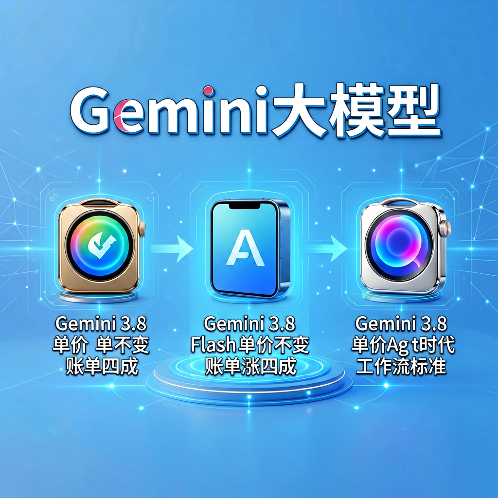 谷歌AI连发三款Gemini大模型，单价不变账单却涨四成