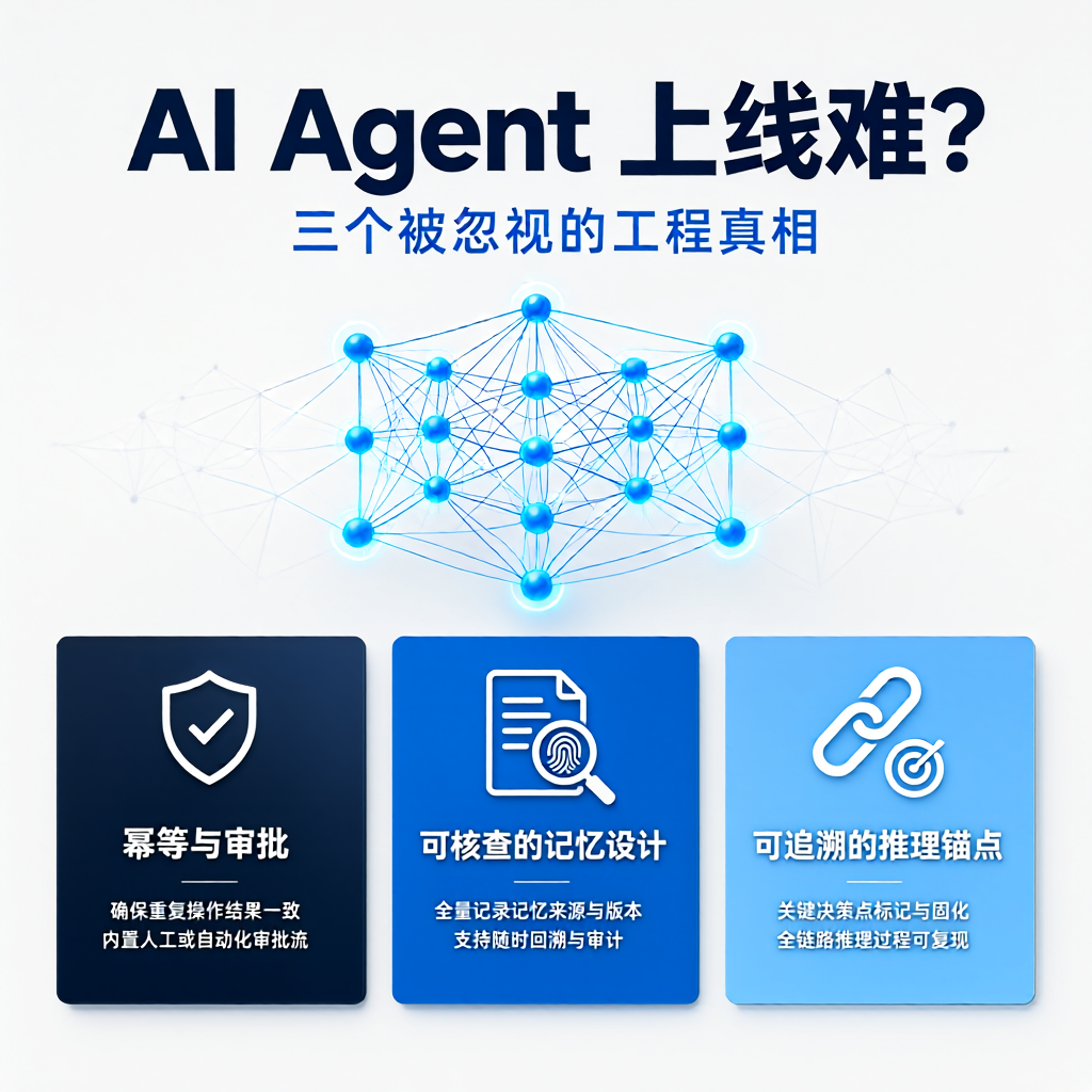 AI Agent 上线难？三个被忽视的工程真相