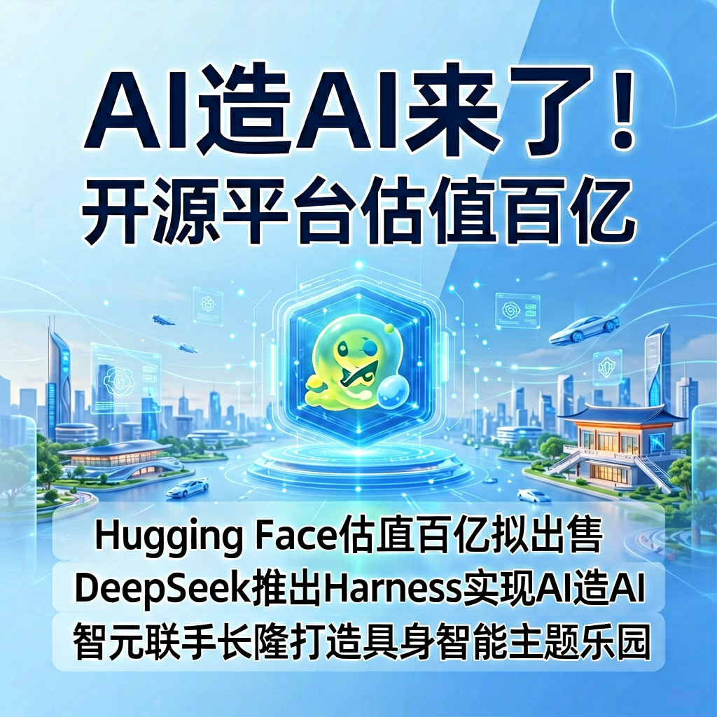 AI造AI来了！开源平台估值百亿，具身智能杀入文旅