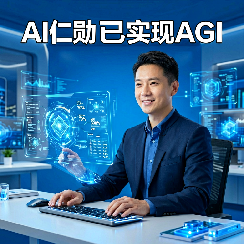 黄仁勋称AI已实现AGI，英伟达靠算力锁定70%增长