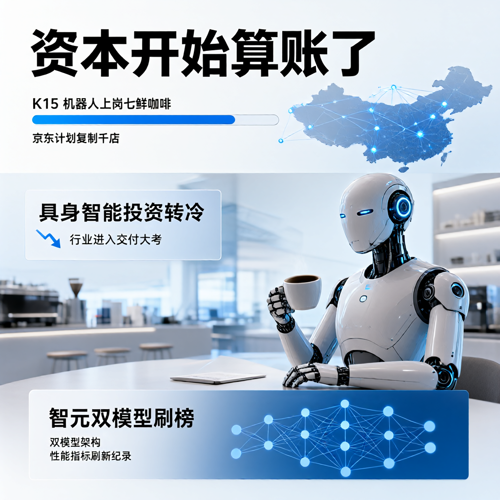 AI机器人进咖啡店打工，资本开始算账了