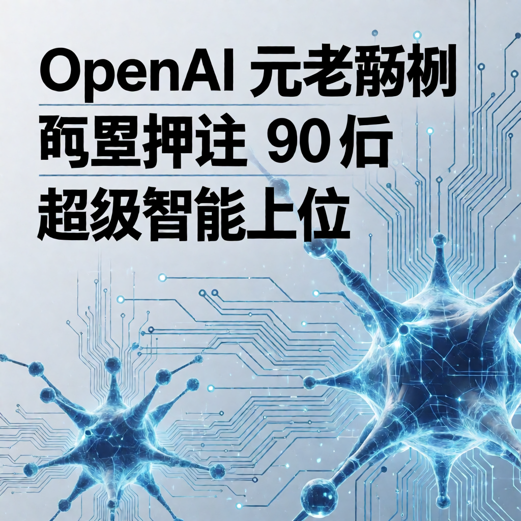 OpenAI元老辞职，阿里押注90后，超级智能上位