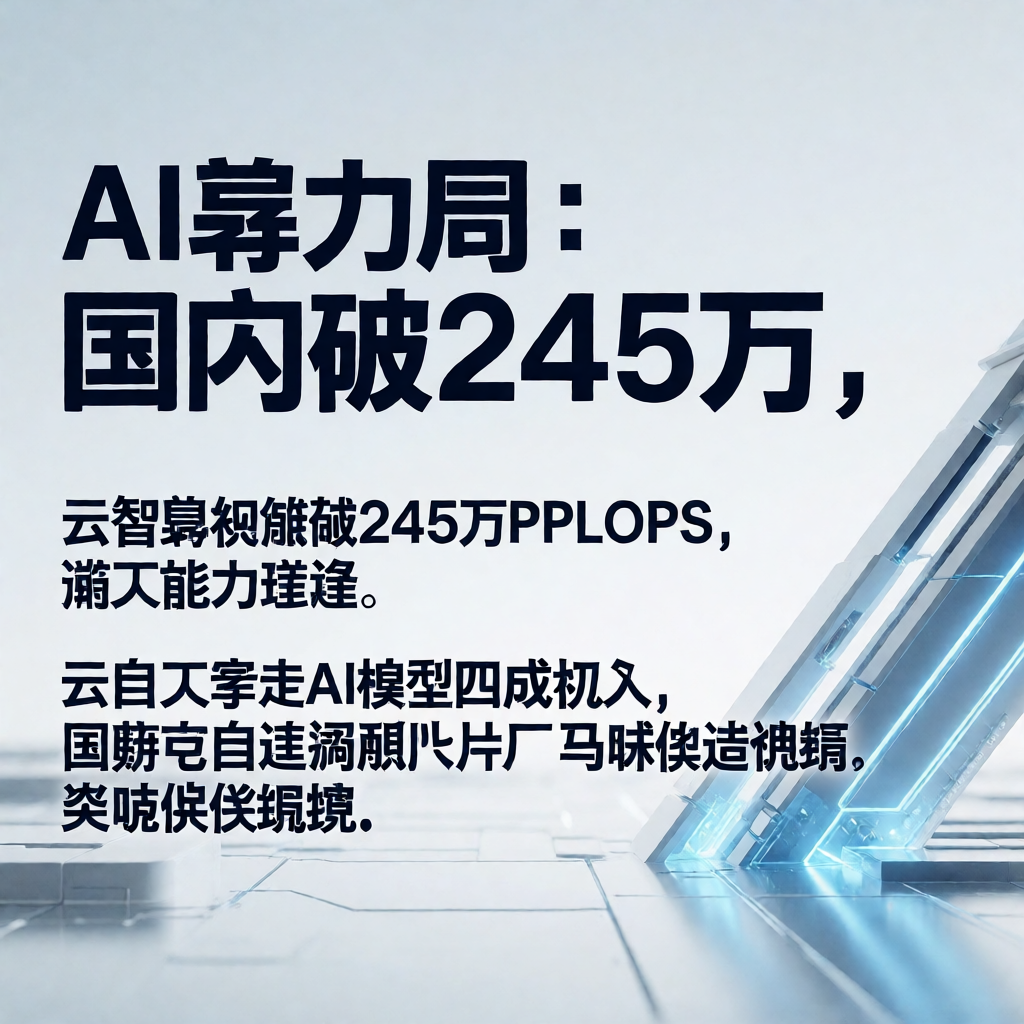 AI算力局：国内破245万，云巨头抽四成，马斯克造叶片