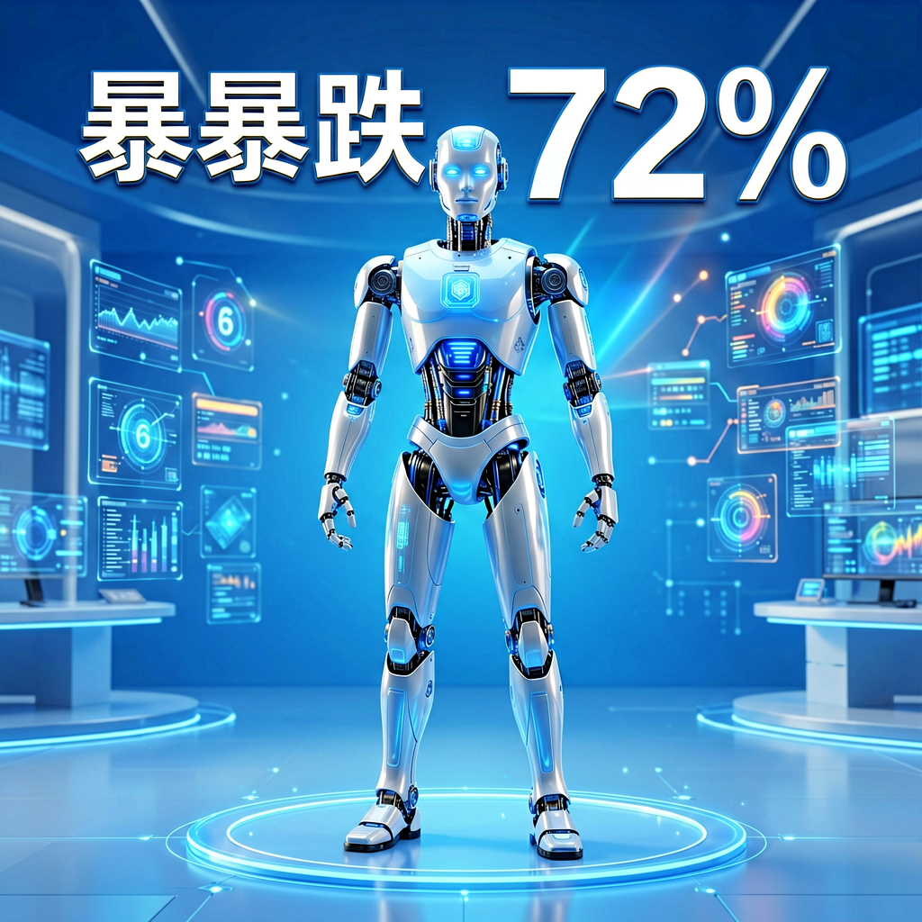 AI人形机器人暴跌72%：具身智能上市抢跑，模块化求生
