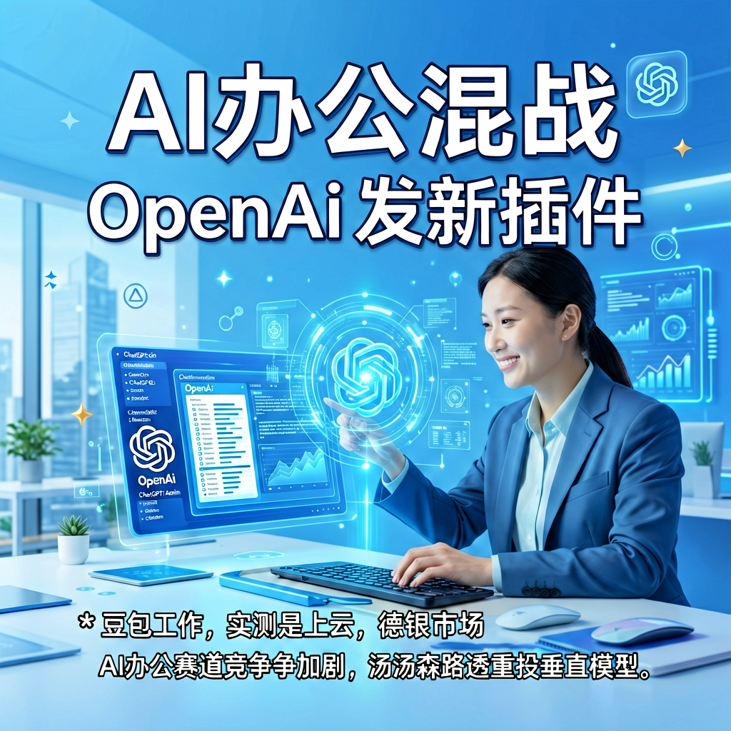 AI办公混战：OpenAI发新插件，豆包强势截胡