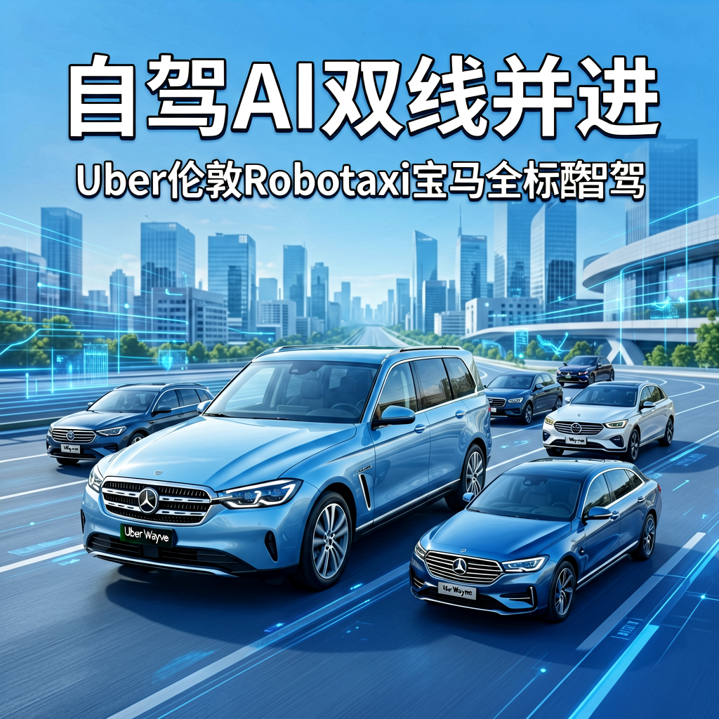 自驾AI双线并进：Uber伦敦Robotaxi落地，宝马全系标配智驾