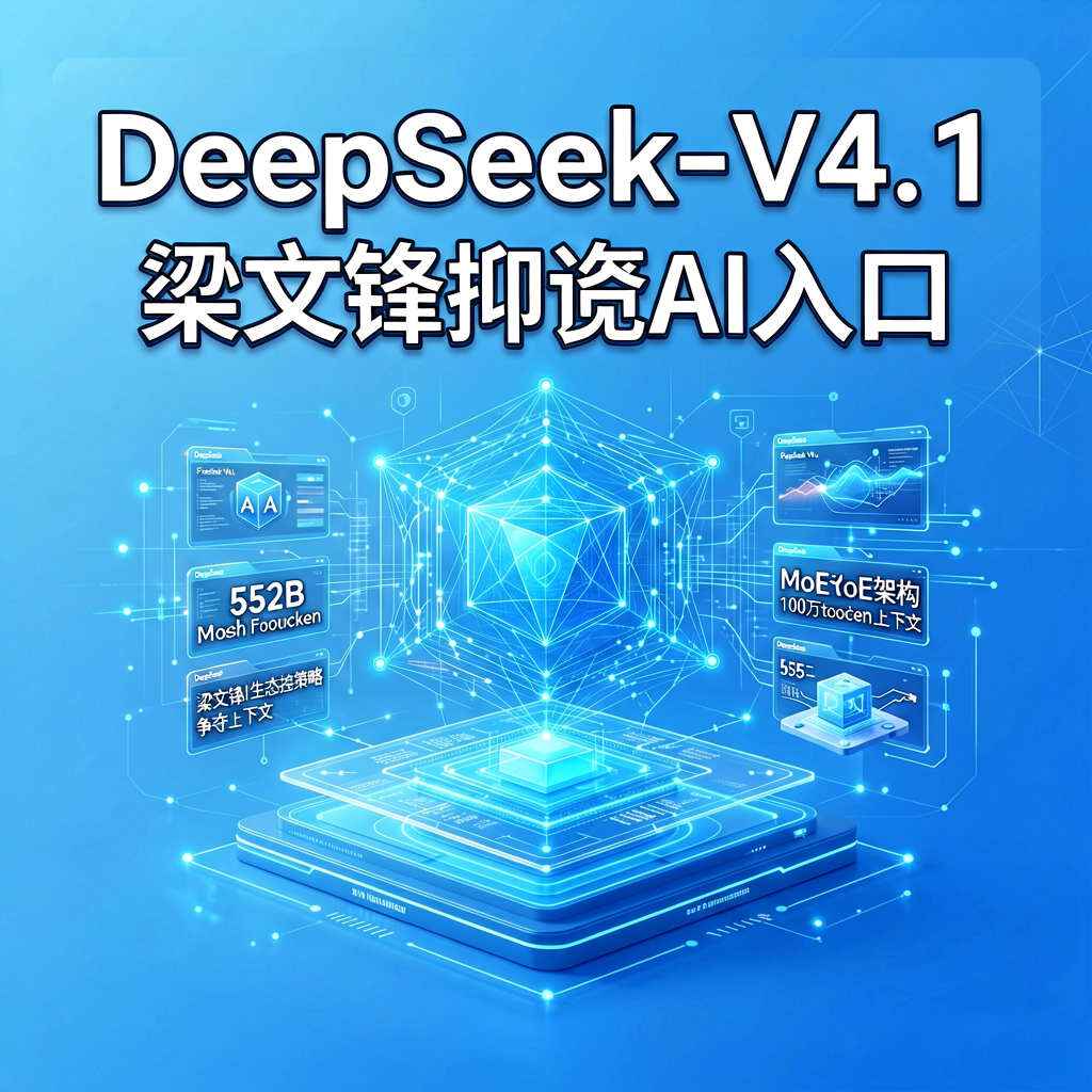 DeepSeek-V4.1-Flash上线千问，梁文锋押注AI入口