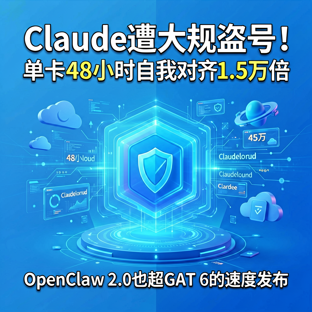Claude遭大规模盗号！单卡48小时自我对齐狂飙1.5万倍