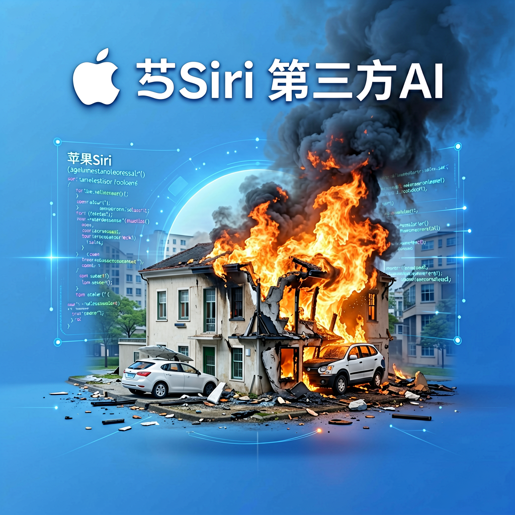 苹果Siri可换第三方AI，视觉模型突破火灾受损物体恢复
