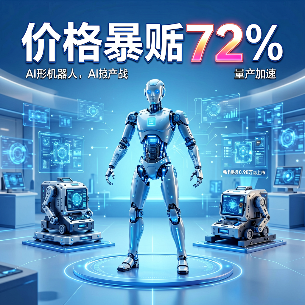 价格暴跌72%，AI人形机器人量产与模块化混战