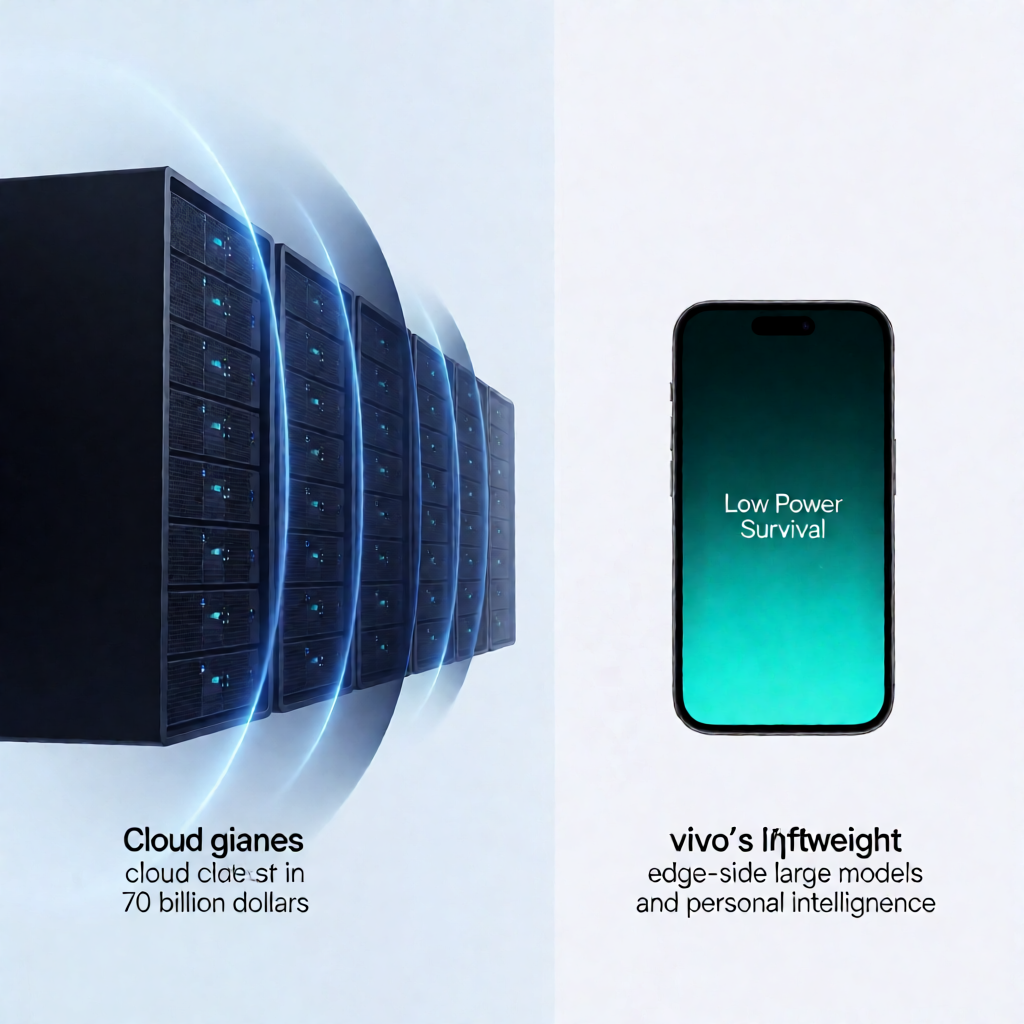AI巨头烧钱7000亿，vivo却在教AI低电量生存